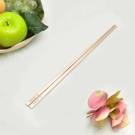 대구백화점 수타미방짜유기 놋봄 희낙관 젓가락 Daegu Department Store Handmade Bamboo Organic Noodle Chopsticks