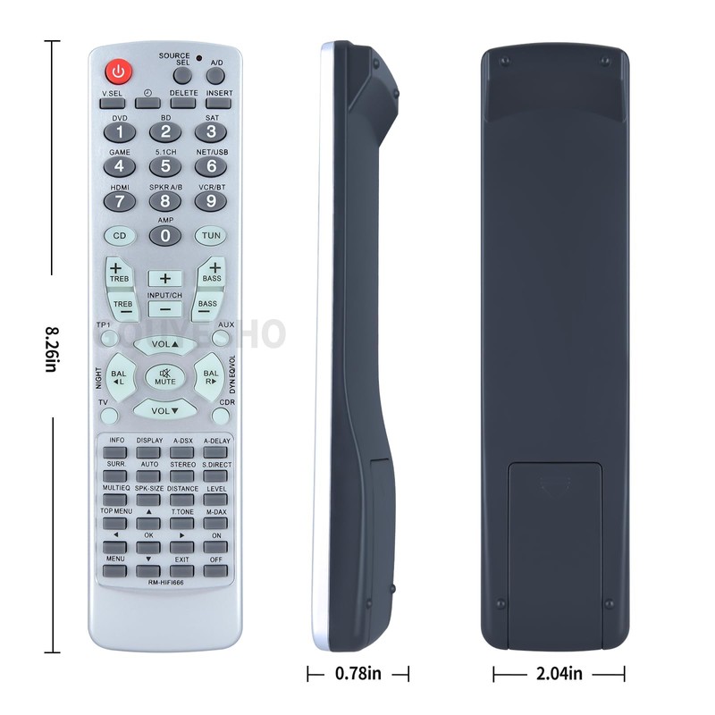 PZL New RC5001SR Replacement Remote Control for Marantz SR5001 SR5002