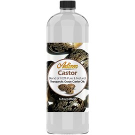 Artizen - Pure Castor Oil (Bulk 16oz) Therapeutic Grade Skin & Hair Moisturizer, Hair Oil and Body Oil