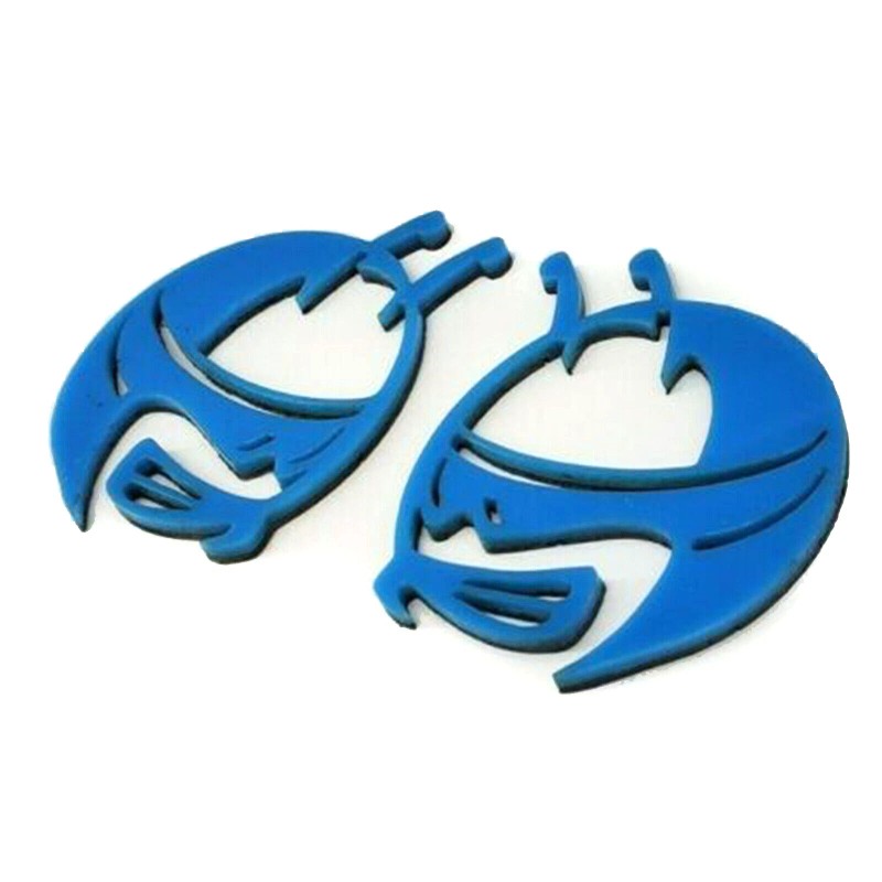 FMSgear Light BLUE BEE Head Emblems fits Dodge Challenger Charger