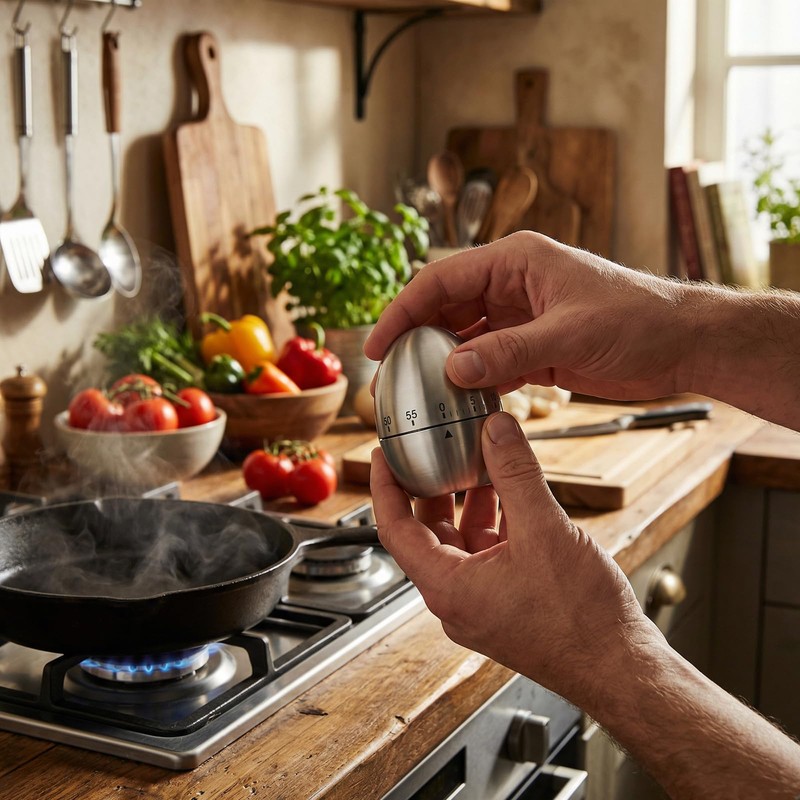 ChAusa 60 Minutes Egg Timers for Boiling Eggs, Cooking Timers