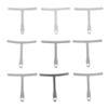 9 Pcs Understring Radius Gauge Guitar String Height Gauge Saddle