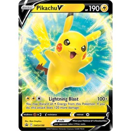 Pikachu V - SWSH198 - SWSH Black Star Promos