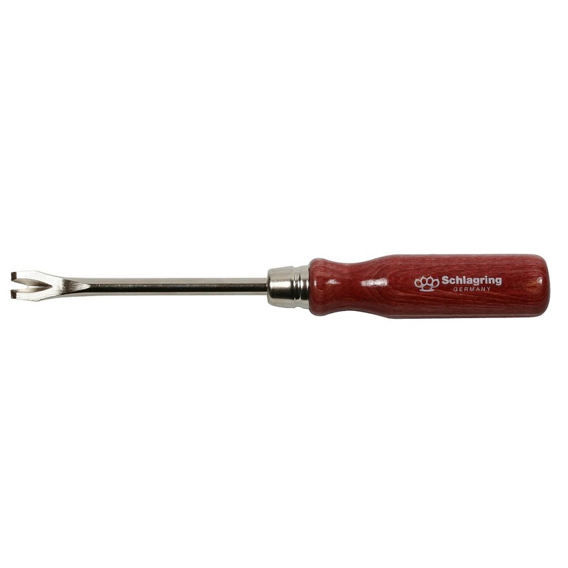 Quality Nail Lifter with Wooden Handle [Usable Length Approx. 100