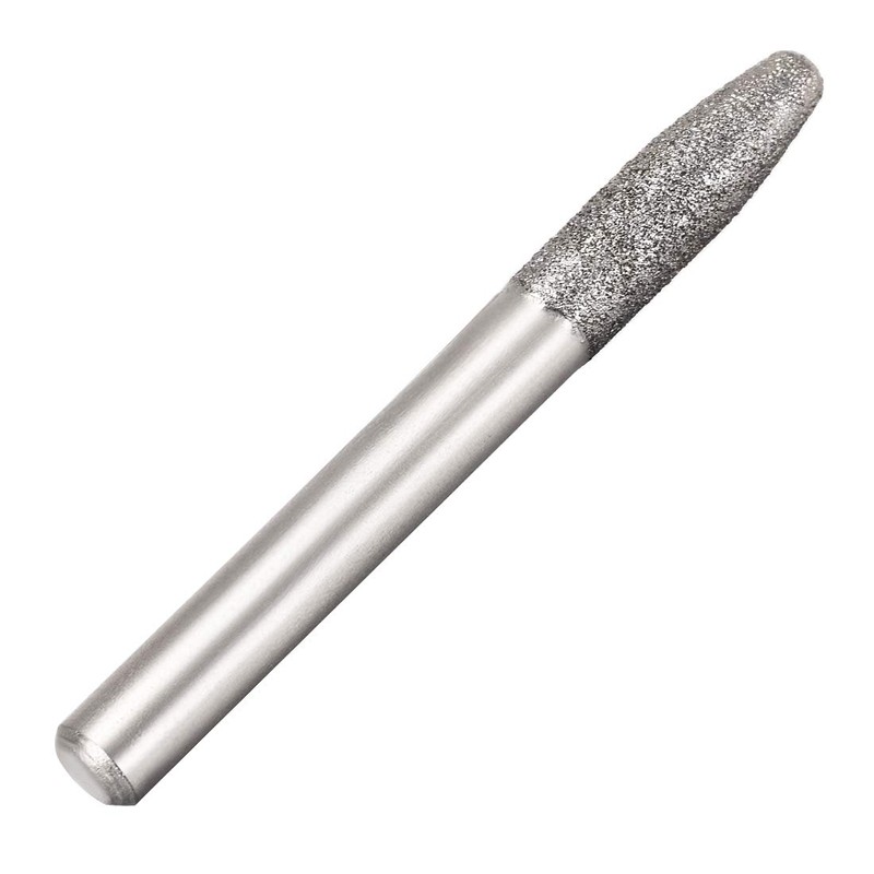 uxcell Diamond Burrs Bits Grinding Drill Carving Rotary Tool for