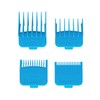 Gamma+ Kit 4 Blue Double Magnetic Guards For Gamma+ Clippers