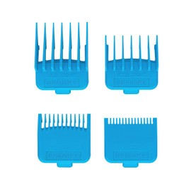 Gamma+ Kit 4 Blue Double Magnetic Guards For Gamma+ Clippers
