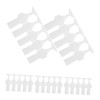 Baluue 5pcs Portable Skincare Vials Refillable Essence Liquid Bottles Tiny