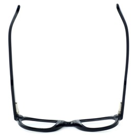 Calabria Ernest 4632 Kids Oval Reading Glasses +2.50 Black Girls