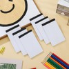 WUPENGZON Pack of 8 A7 Blank Small Notepads, 30 Sheets