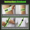 PEUTIER Reflective Running Equipment and Reflective Wristband, Reflective Shoulder Strap,