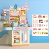 Simulated Kitchen Counter Toy Realistic Electronic Pretend Kitchen Counter for