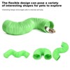 Retractable Small Animal Play Tunnel Toy for Mink Guinea Pig