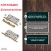 KOTARBAU® Interior Door Mortice Lock 72/50 mm for Profile Cylinder