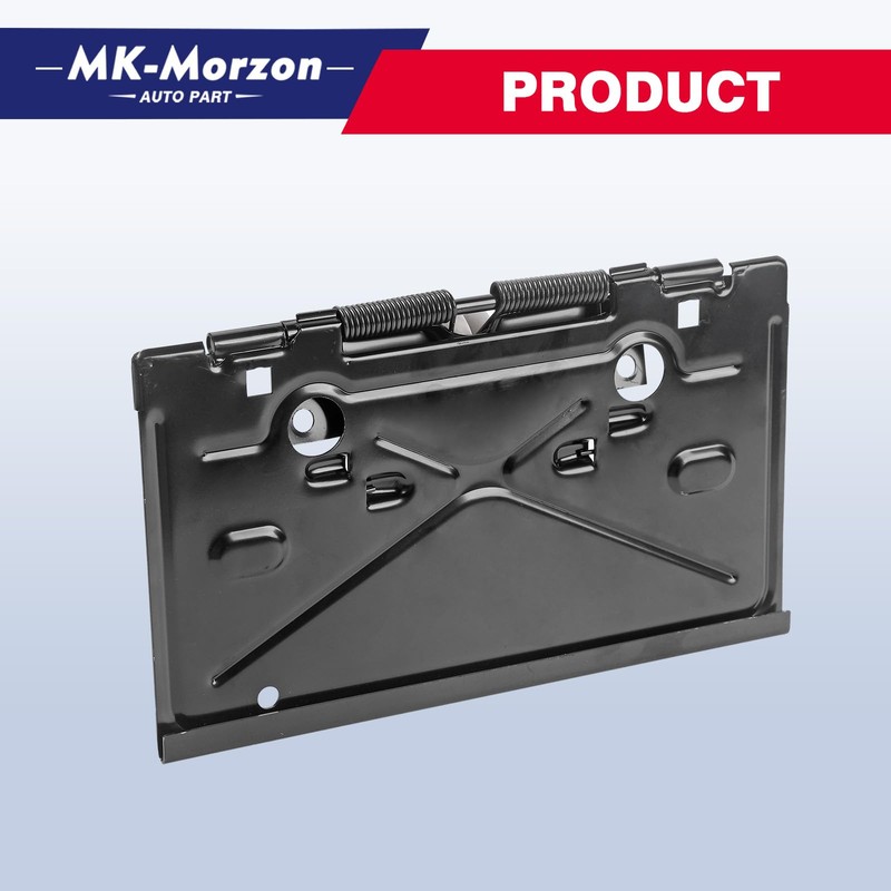 Rear License Plate Tag Bracket with Hinge Compatible with 1968-1972