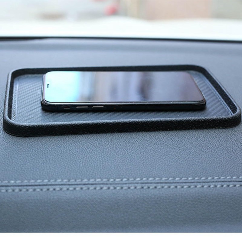 Anti Slip Car Mobile Phone Holder Mat, Foldable Silicone Car