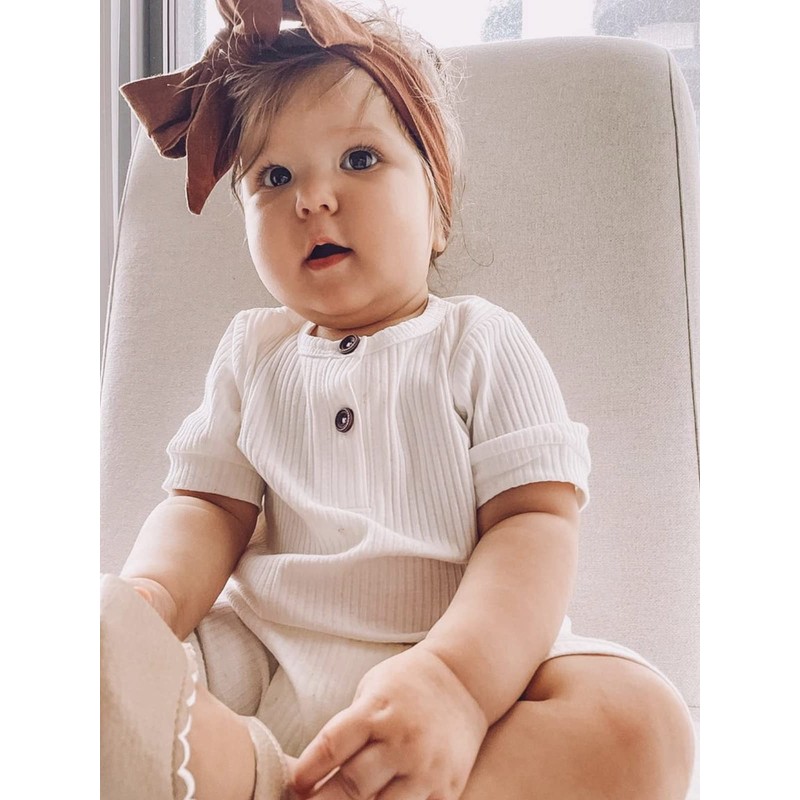 Tearfuty Newborn Baby Boy Girl Rompers Cotton One Piece Jumpsuit