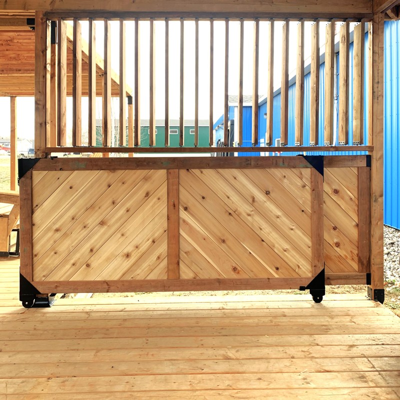 Pylex 11052 11070 Sliding Gate Kit, Black