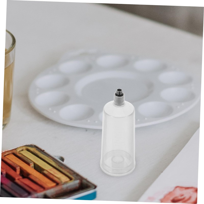 Gadpiparty Airbrush Pigment Cup Refillable Painting Container for Prevents Clogging