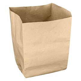 VEPATIM 30 Bin Liners Compostable & Compostable 10 Litres 20 + 17 x 36 cm Brown