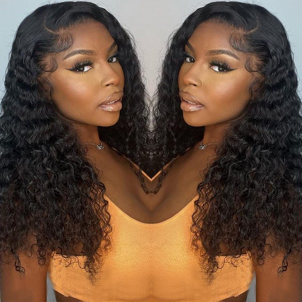 Brazilian Wig Curly Human Hair 13x4 Lace Front Human Hair