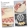 Mobestech 2Pcs Aluminum Dumpling Mold Versatile Ravioli Maker for Wontons