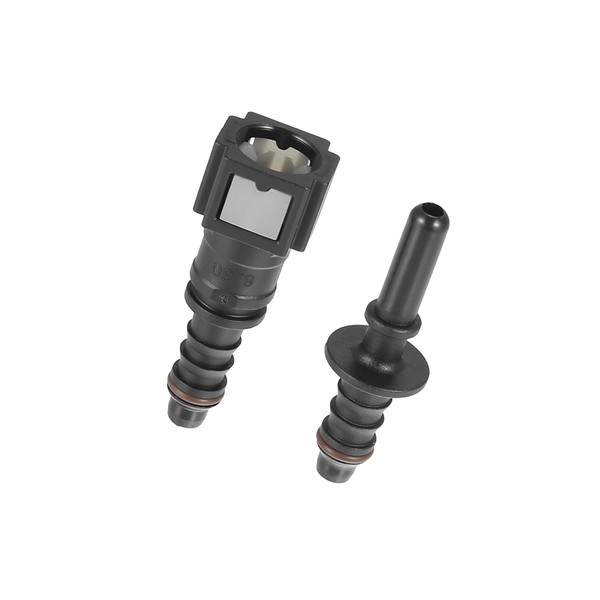 Motoforti 1/4 6.3mm SAE to 5/16 8mm Straight Fuel Line