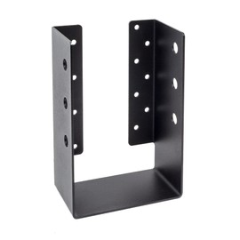 Simpson Strong-Tie Outdoor Accents ZMAX, Black Heavy Joist Hanger for 6x10 Rough