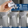 G-Promise Solid Metal Shower Arm Diverter with Holder for Hand