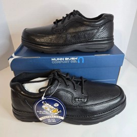 Nunn Bush Men's Cameron Black Tumble Shoes Size 14 W New In Box 83890-78 35161