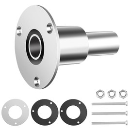 Linkstyle Thru Hull Exhaust Skin，Fitting 24mm Tube Pipe Stainless Steel 316, for Webasto Eberspacher Diesel Parking heaters (Straight)