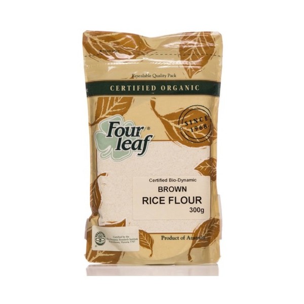 Four Leaf Brown Rice Flour Certified Bio-Dynamic, 300gm