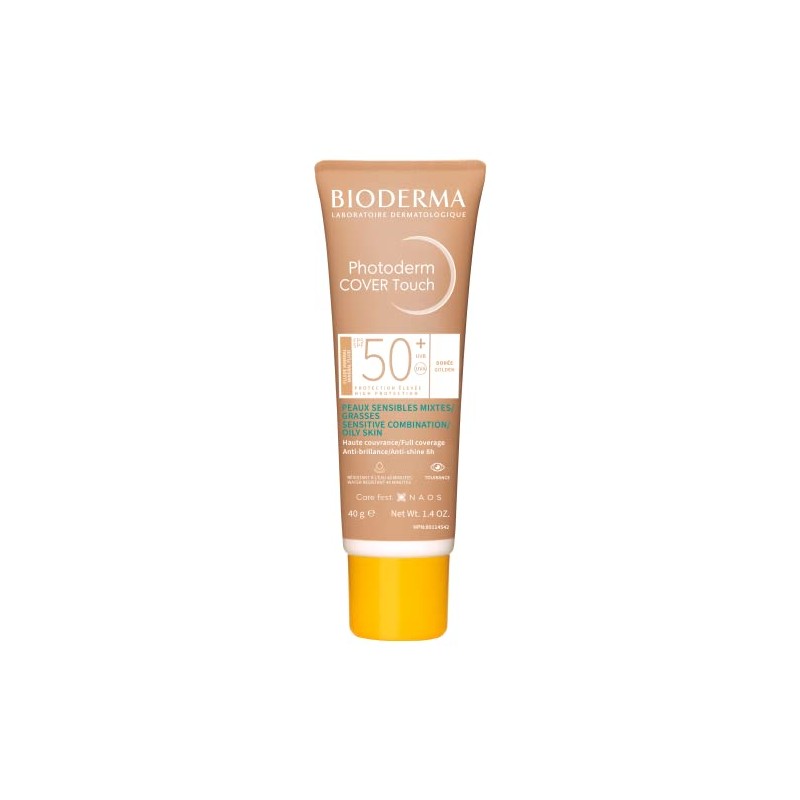 Photoderm Cover Touch Mineral Fps 50+ Dorado 40 Ml
