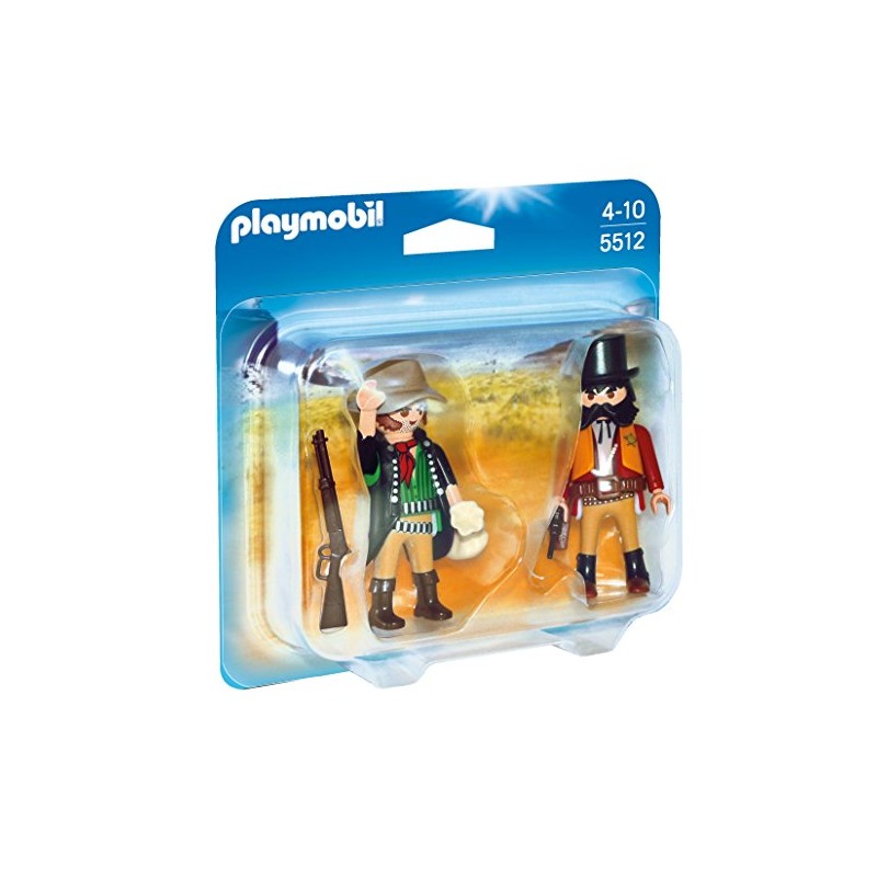 Playmobil 5512 Western Sheriff and Outlaw Duo Pack