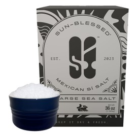 Sí Salt, Colima Sea Salt, Crystals, Kosher, Unrefined, Hand Harvested (36 oz, Coarse Sea Salt)
