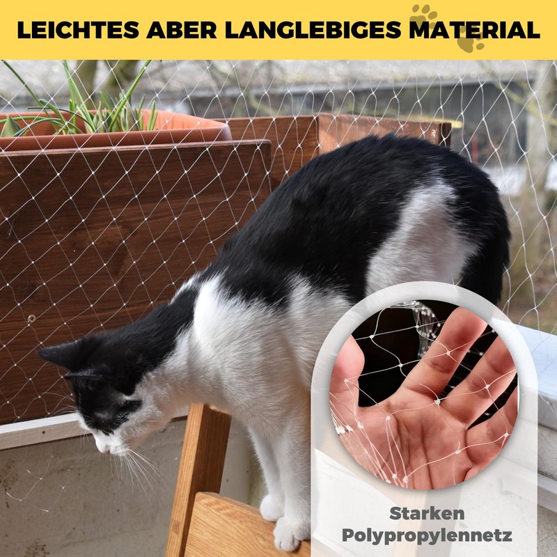 Schleuder Cat Net for Balcony, Bird Nets Bird Protection Net