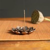Incense Burner, Incense Stick Holder, Brass Lotus Incense Stick Holder