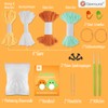 Genround Crochet Pack for Beginners, Crochet Set with Step by