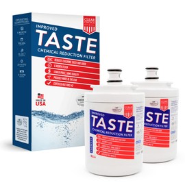 Clear Choice Taste Filter Replacement for Maytag UKF7003 FILTER7 Filter Compatible with EFF-6014A HDX-FMM-1 FMM-1 MYRF-100 Refrigerator Water Filter, NSF/ANSI 42, Box of 2, Made in the USA