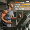 MISS MOLY Sauna Waist Trainer Vest for Men Sweat Tank