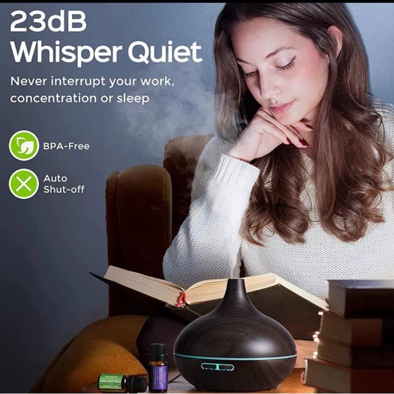 Victsing Difusor De 500ml Con Luces Led