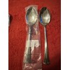 Gorham TRILOGY 2 Piece Flatware Serving Spoons 18/8 Stainless
