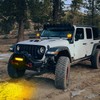 Nilight 6 inch Amber LED Light Bar 2PCS 18W Spot
