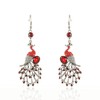 Peacock Chandelier Earrings, Peacock Bird Earrings for Women, Bohemian Peacock