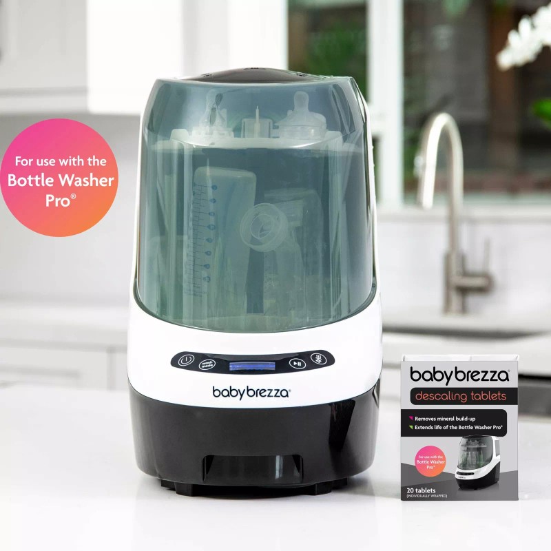 Baby Brezza Bottle Washer Pro Cleaning Tablets 20 Count Mineral