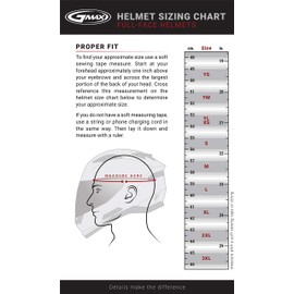 GMAX FF-88 DOT Approved Full Face Motorcycle Helmet for Men and Women
