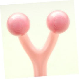 Ipetboom Nose with 2 Rollers Rose Quartz Facial Tool Nose Shaper for Pink Plastic Nose Roller Beauty Tool for Nose Correction