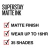 Maybelline Super Stay Matte Ink Labial Mate Larga Duración Ground-breaker