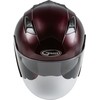 GMAX OF-77 Open-Face DOT Approved Motorcycle Helmet for Motorcycles, Scooters,