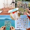 Acrylic Magnetic Seashell Display Box Seashell Storage Box 36 Grids